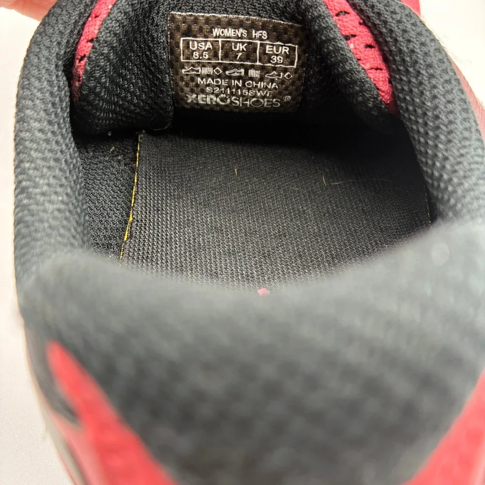 Xero HFS Barefoot Running Shoes Womens 8.5 EU 39 Pink Minimalist Sneakers